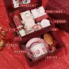 Confezione regalo a doppio strato in velluto rosso[SStyle]