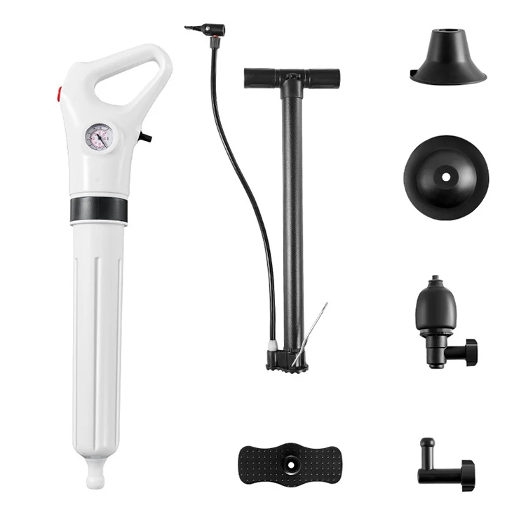 High-pressure Electric Snake Multifunctional Pipe Dredging Plastic Sink Dredge Toilet Plunger Toilet Plunge
