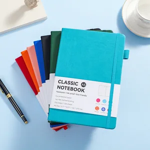 Factory Design Cross-border Business A5 Meeting and Office Use Notebook with Adhesive Tape Student Diary Handbook