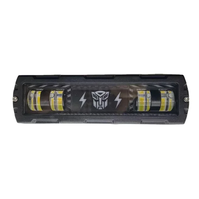 Factory wholesale 6 inch flash led work light dual color led strobe light for offroad truck