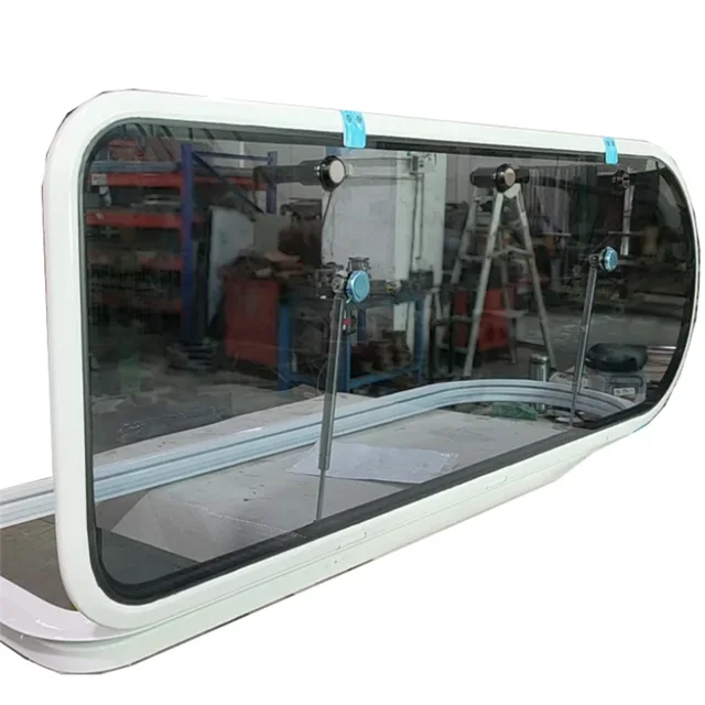 Automatic Heated Hyperbolic Front Windshield - Fast Defrosting, Sound Insulation and Noise Reduction, Rail High-speed Rail/ship
