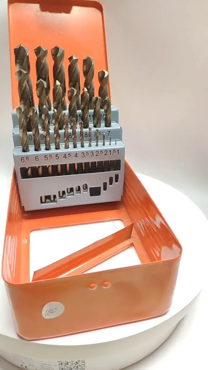 Straight Shank Twist Drill Bit M35 Cobalt Drill Metal Perforated Iron Stainless Steel Perforated