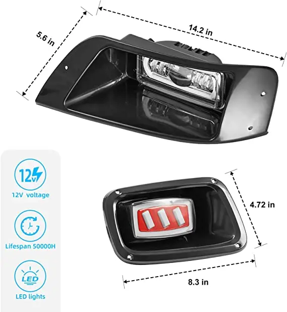 Nokins High Quality Golf Cart Ezgo Txt Deluxe Led Light Kit /turn