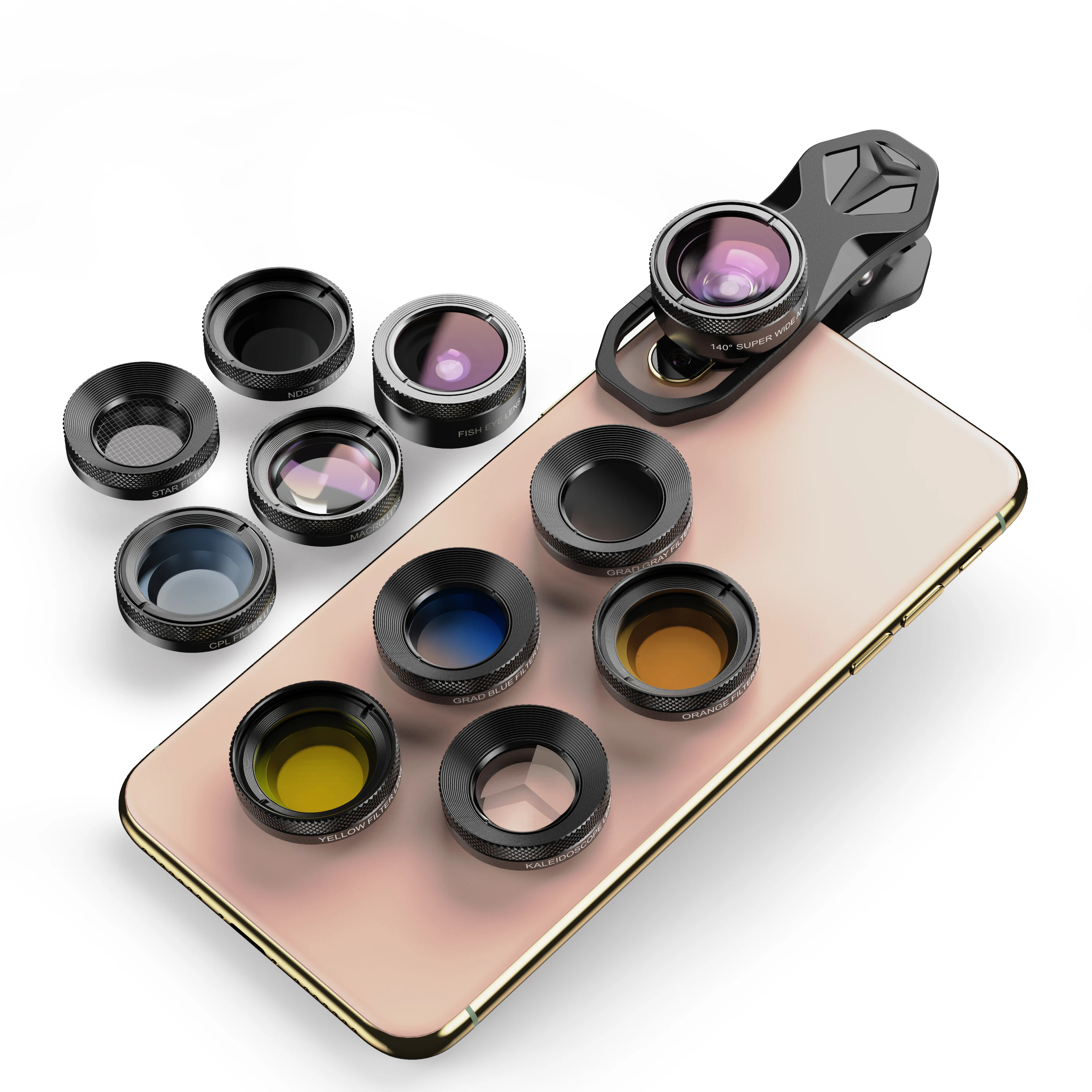 11 in Phone Camera Lens Kit Telephoto Lens for Iphone