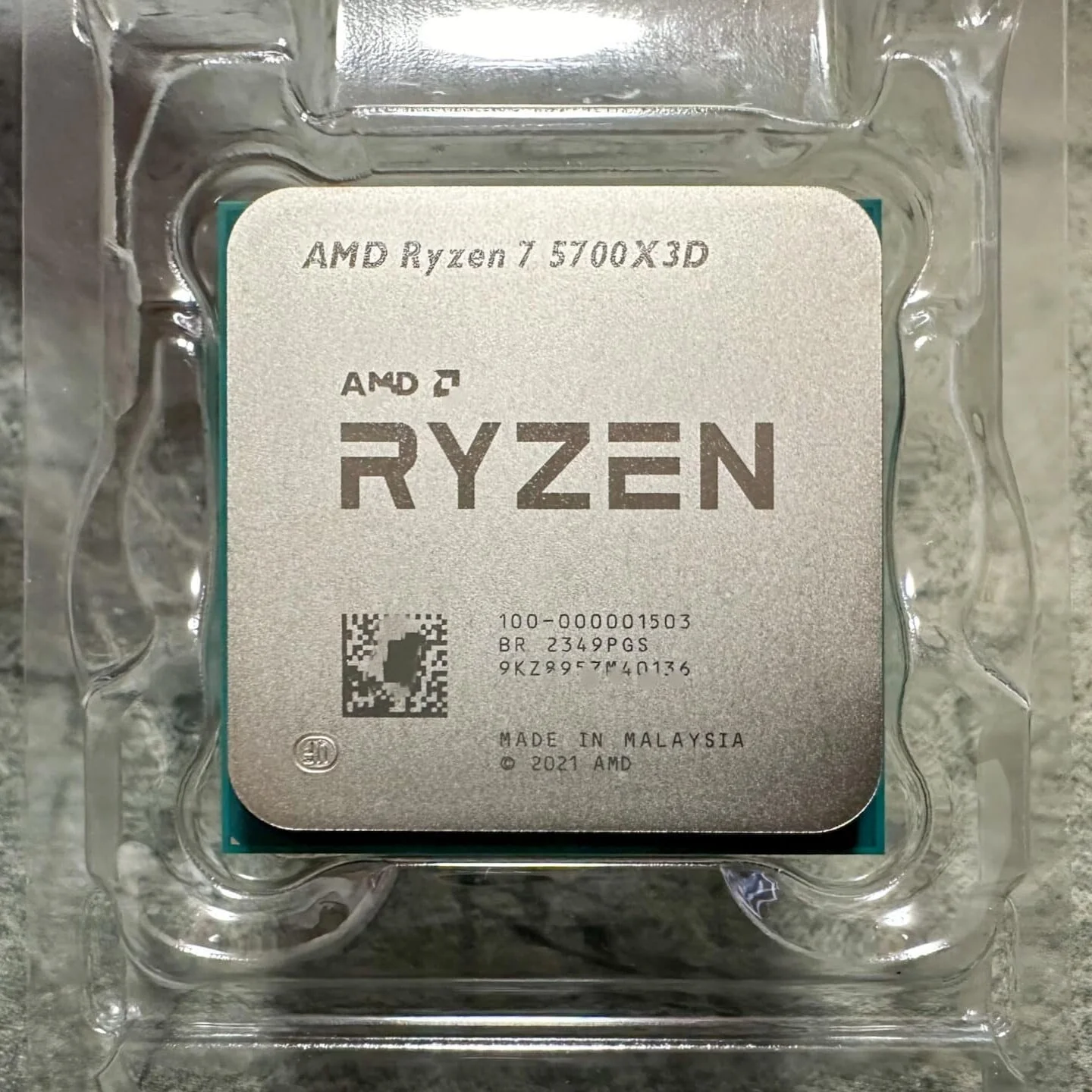 中古CPU Ryzen 7 5700X3D Tray R7 5700X3D 3GHz 8コア 16スレッド CPU