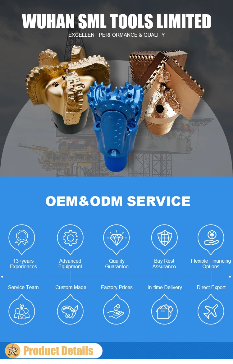 Sml Diameter Weighted Water Drilling Rig Friction Welded Drill Pipe For