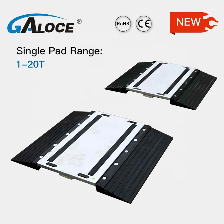 GPWA08 Factory Price Vehicle Wheel Load Portable Axle Weighing Pads