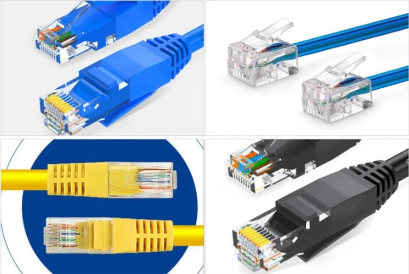 Network Plug Connector Crimping Machine Automatic Crimp RJ45 Connector Press Machine