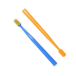 Popular Selling swiss Style Wide Head Toothbrush for Dental Cleaning Adults Toothbrush with Custom Logo