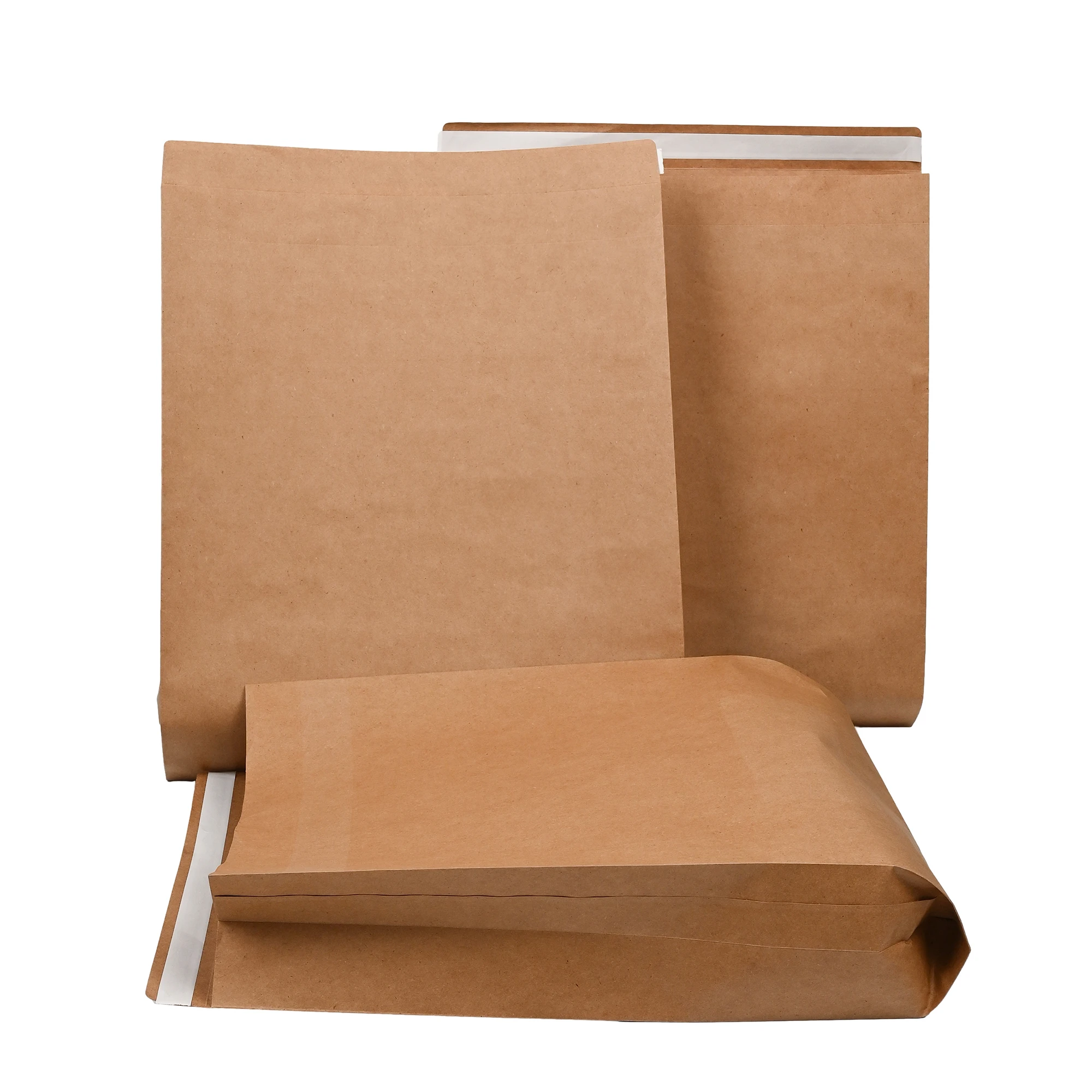 Custom Printed Kraft Paper Bag Tshirt Clothing Paper Mailer Bag With