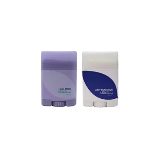 22g Instrre Transparent Sun Cream   Natural Organic Moisturizing Cream UV Isolation Sun Stick for Outdoor Portable Use