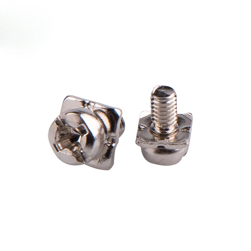 M4X8 Screw With Flat Square Washers Pan Head SEMS Combined Machine Screws Assemble Screw