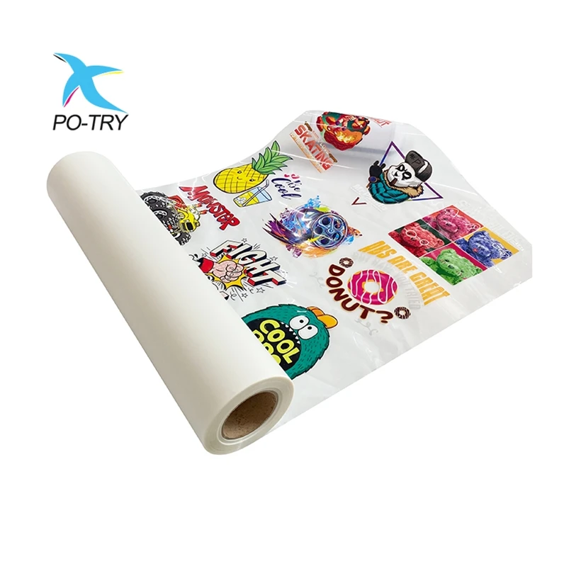 Custom Dtf Transfer Film T-Shirt Roll Heat Transfer Pet Film Dtf