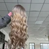Sandy balayage color