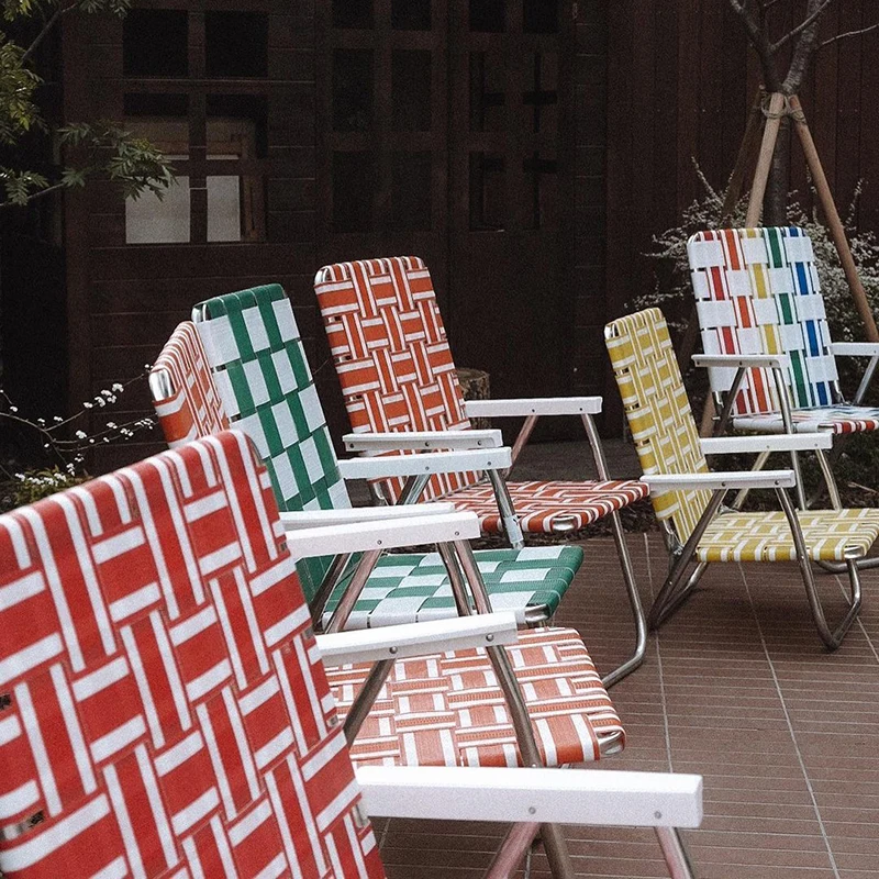 Diy Nylon bing Outdoor Customize Aluminum Metal Frame bed Beach