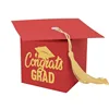 Red - graduation hat gift box
