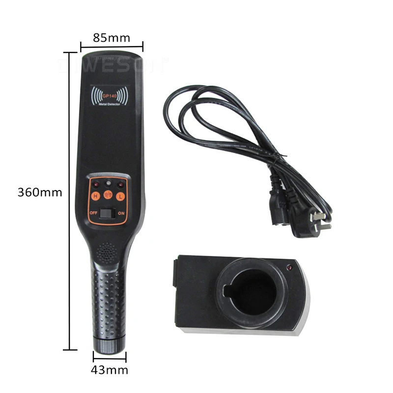 Factory Price GP140 High Sensitivity Security Check Hand Held Metal Detector for Airport