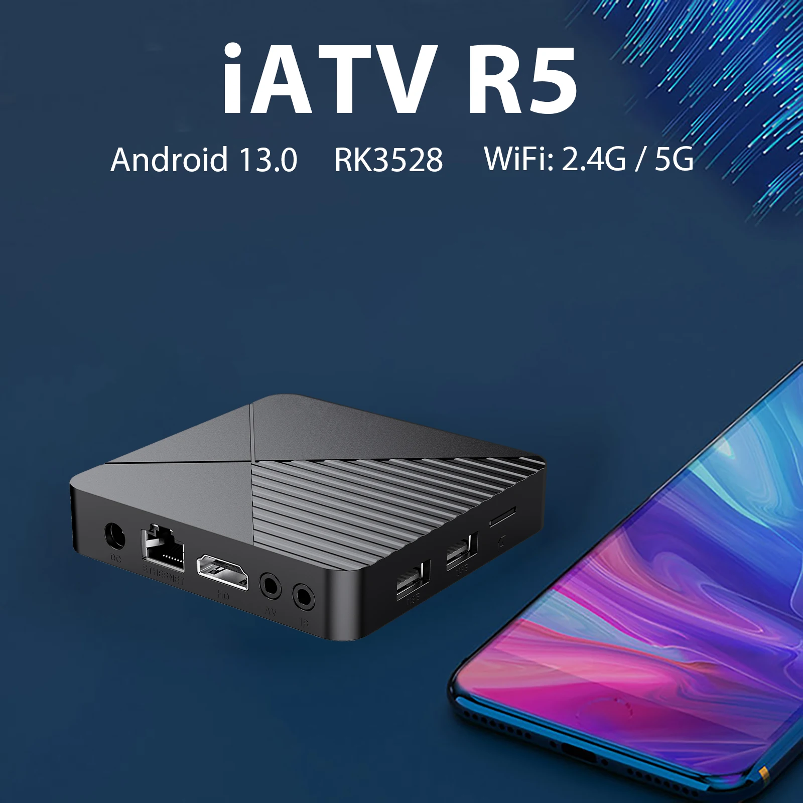 DQ08 RK3528 TV ボックス android 13 4G + 32G