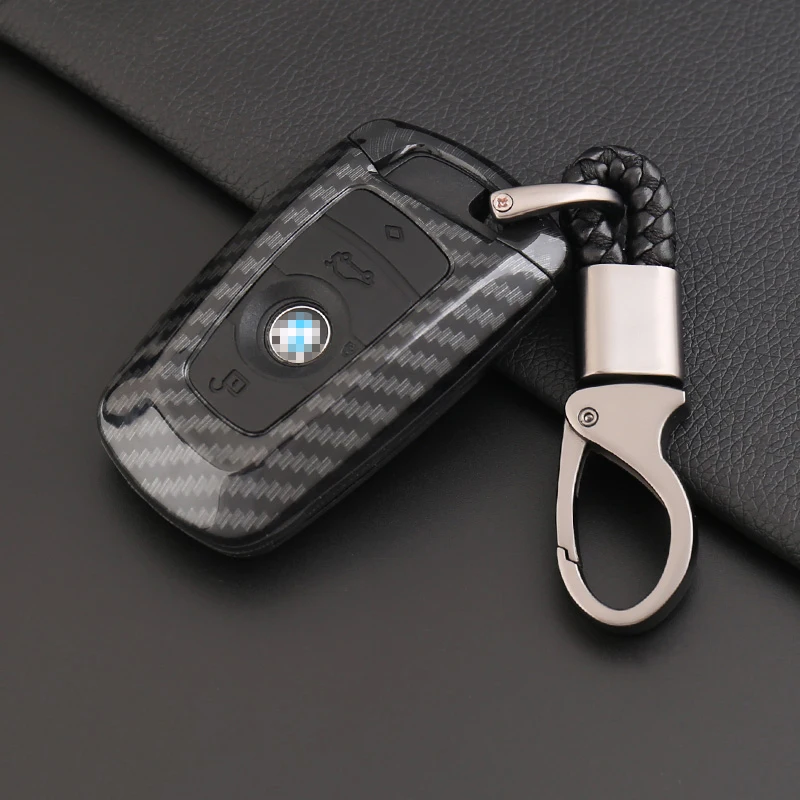 Carbon Fiber Car Remote Smart Key Case Cover Shell Holder For Bmw 1 2 3 4 5  6 7 Series 320i F15 F10 F30 X X3 X5 X6 Accessories - Buy Carbon Fiber