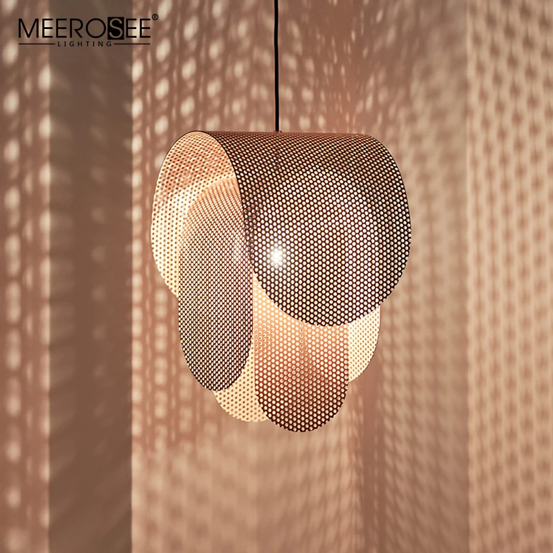 Meerosee Modern Creative Pendant Light Coffee Shop Hanging Pendant Lamp Metal Suspension Light MD86751