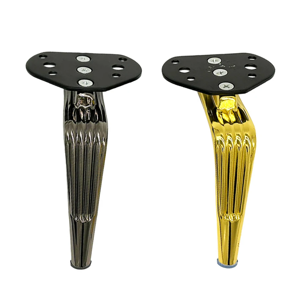 Оптовая продажа с завода Pinlong, хромированные железные ножки для кровати, кушетки, ножки для телевизора, кабинета, ножки для дивана