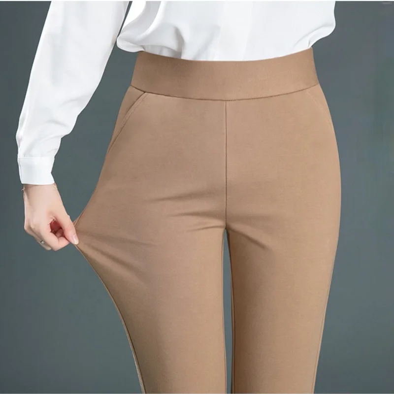 Plus Size Tall Womens Formal Dress Pants - Stretchy & Stylish Plus Size Tall Womens Formal Dress Pants - Stretchy & Stylish