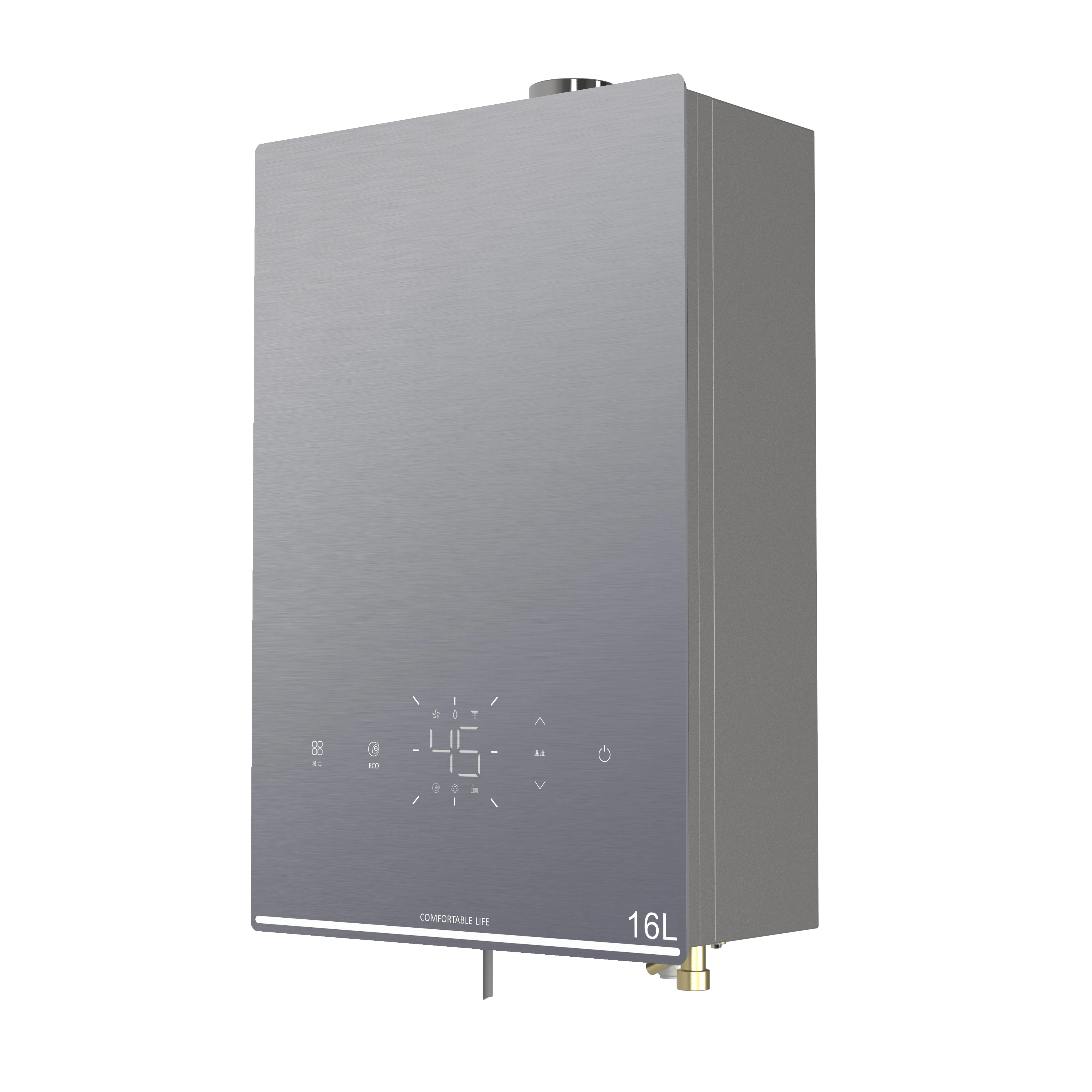Water Heater, Gas, D321 - detail 2