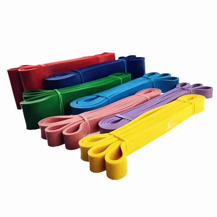 
Цветные Поддерживаемые тянущиеся Эспандеры для прочности и поддержания тяжелой гимнастики 