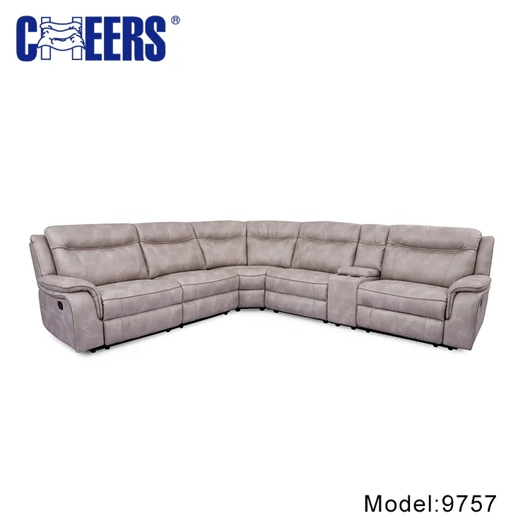 MANWAH CHEERS Recliner Rocking Chair Smart Leather Electric Living Room Sectional Leather Sofas