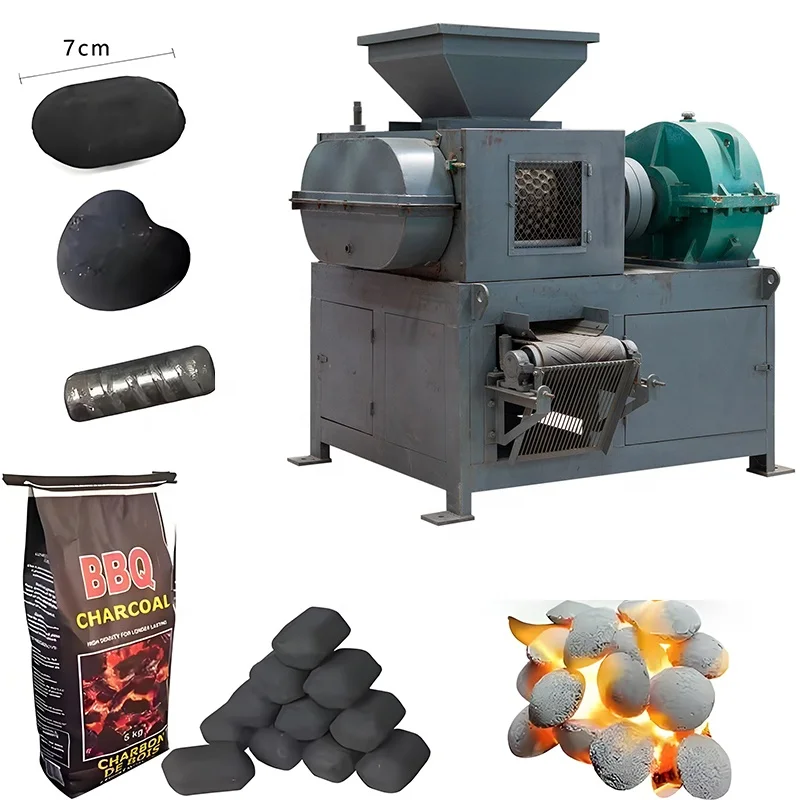 High Production Sponge Iron Charcoal Briquette Press Making Machine with Good Price