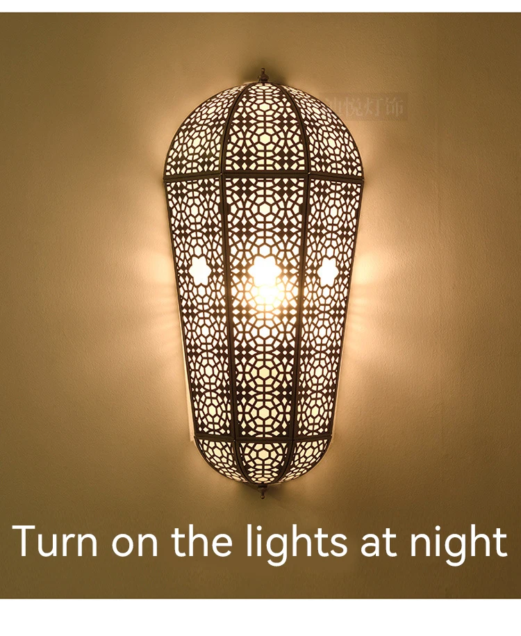 Antique wall lights 