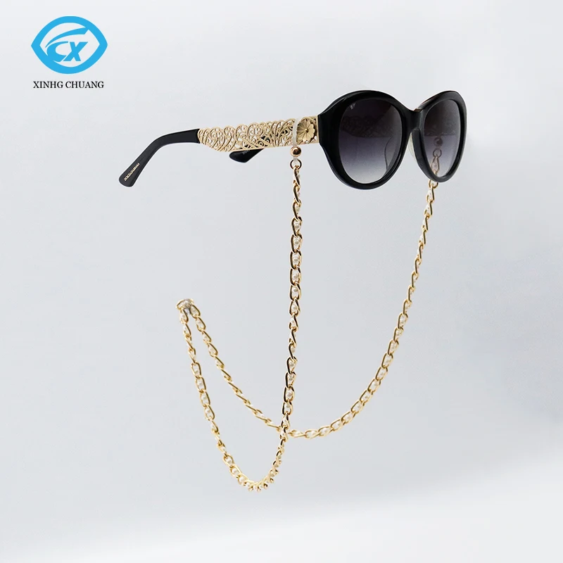 Anti-slip Eyeglass Chains Sunglasses Necklace Metal Glasses Chain