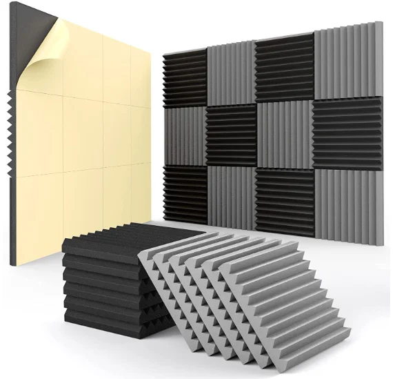 Акустическая губчатая панель с резонансным поглощением звукоизоляционные 3d акустические панели акустическая полиуретановая пена