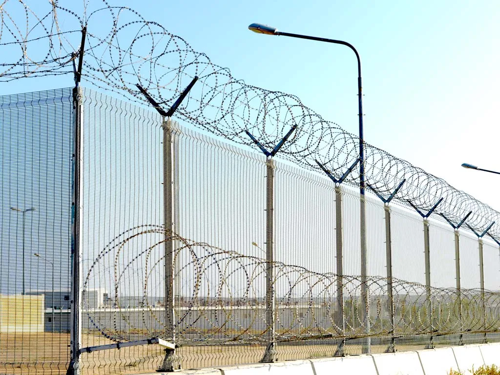 Security Fence Texture Wholesale Powder Coated Clear Vu High Security Fence 358 Fence Prison ...