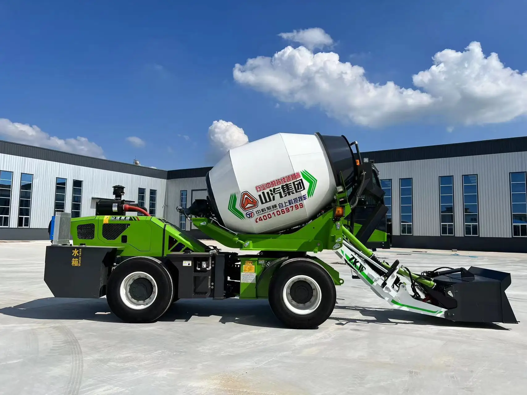 New Design 2/2.6/3.5/4/6.5 Cubic Meter Portable Concrete Mixer Truck Mini Self Loading factory