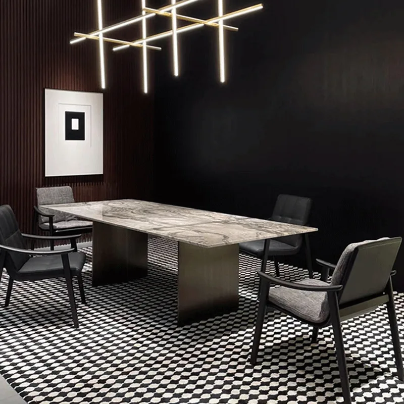 Modern Luxury Natural Stone Marble Top Marble Table Natural Stone ...