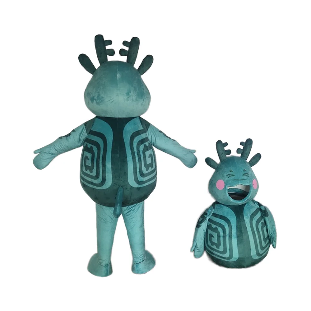 Kinqee Plastics RPET BSCI Sexed Factory No Minimum Custom OEM Cute Latest Mascot Cotton Christmas