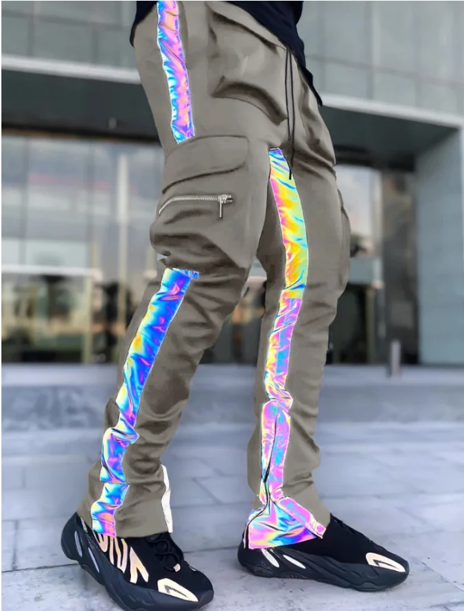 Pantalon De Travail Haute Visibilité - 2 Tons, Bandes Réfléchissantes - Poches Latérales Et Arrière - Taille S à 5XL