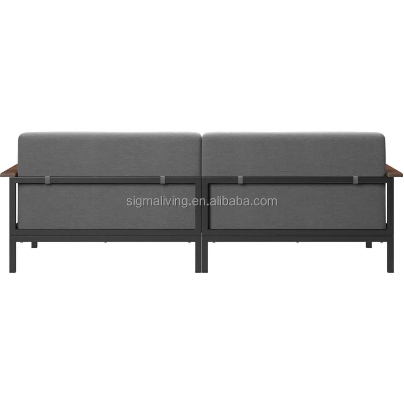 Outdoor patio sofa set furniture aluminum casting outdoor sofa best-selling garden sofa