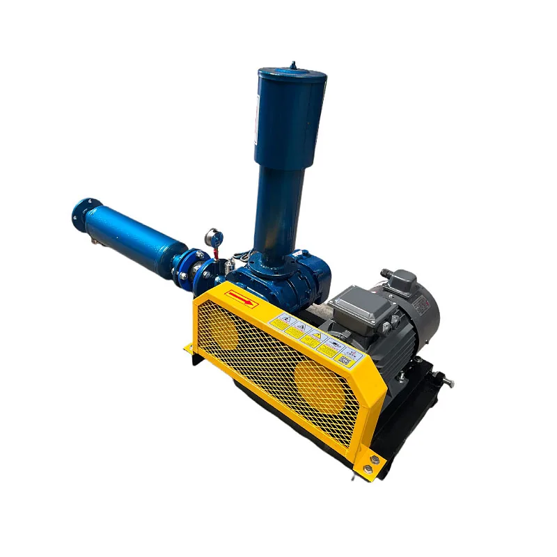 7.5kw Electric Powered Roots Blower For Fish Farming Pond Aeration And ...