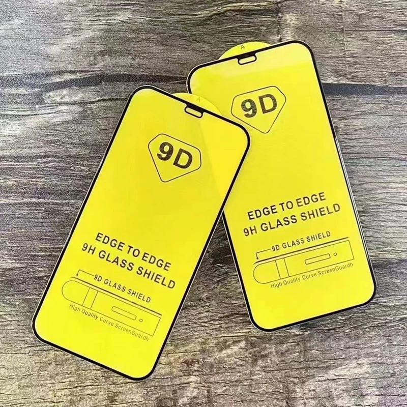 Full Coverage Antiscratch 9d Tempered Glass Screen Protector For
