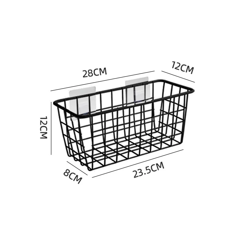 4 Pack Wire Storage Basket Durable Metal Basket Pantry Organizer Storage Bin Baskets For Kitchen Cabinet manufacture