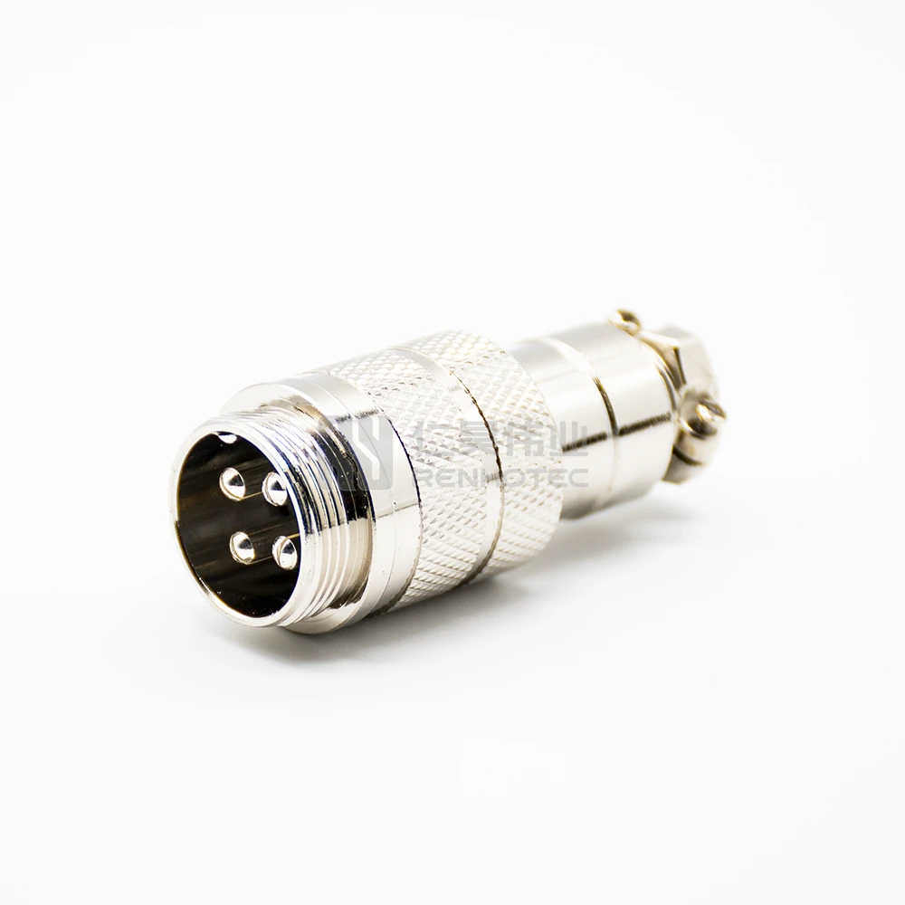 Connecteur Aviation Mâle + Femelle - Série GX16 - Kit De Rechange Complet - 16mm, Cuivre, -50 à +70°C