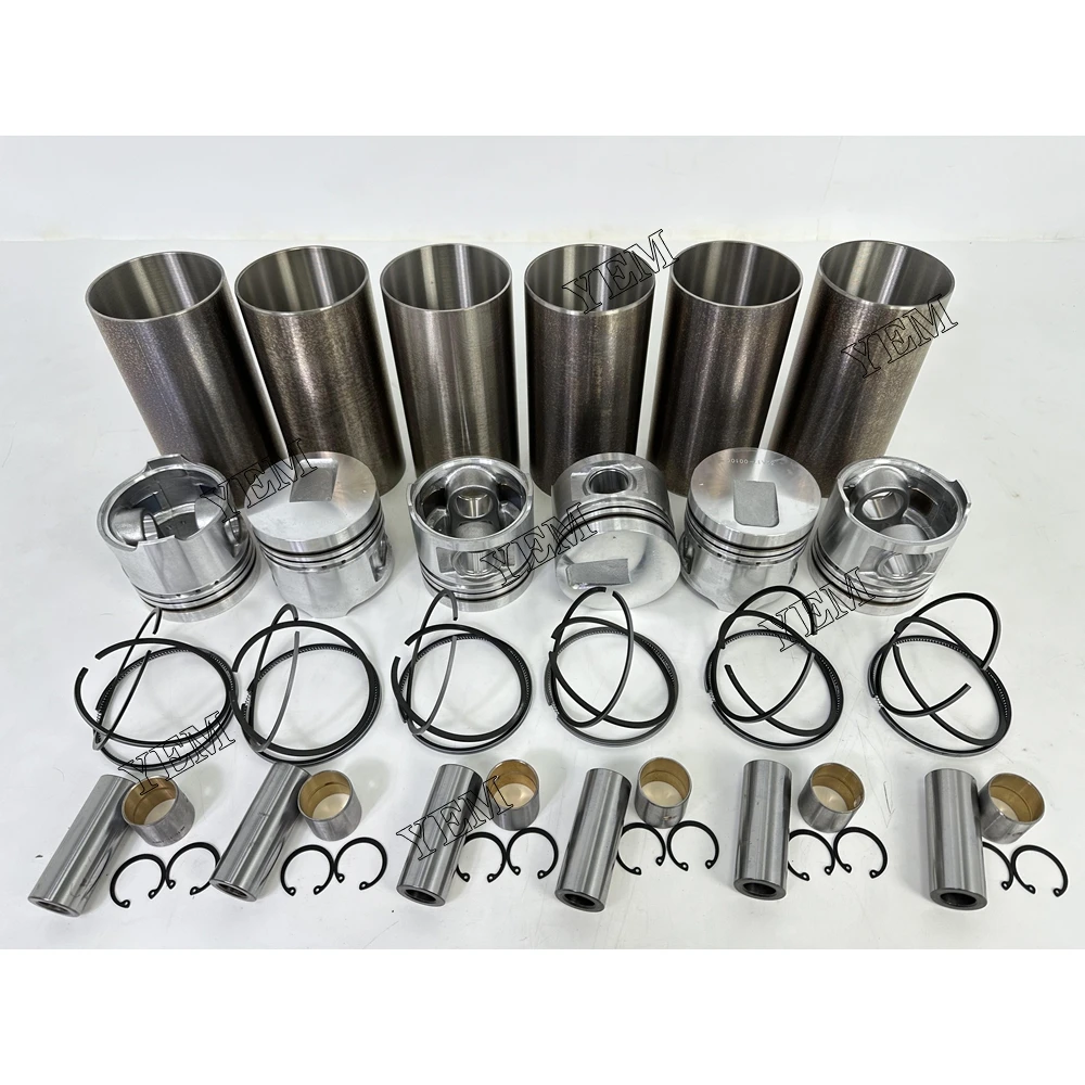 S6S Repair Kit With Cylinder Piston Ring Liner for Mitsubishi