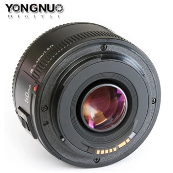 Top Sales YONGNUO YN50mm F1.8 canon Lens Large Aperture Auto Focus Lens for Canon 60D 70D 5D2 5D3 7D2 750D DSLR Cameras