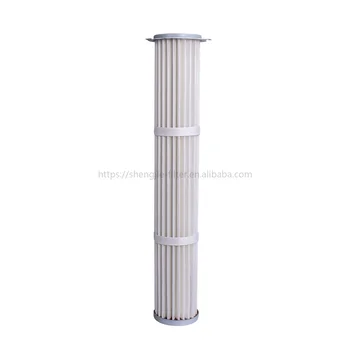 Hot Selling Quality Stainless Steel Housing High Flow Pleated Dust Filter Cartridge DC10-L700