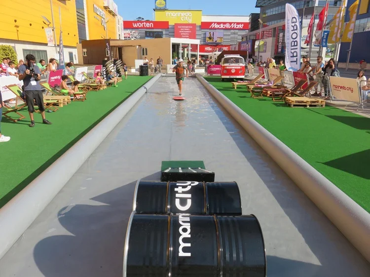 Giant PVC 20 Meters Long Inflatable Skim Board Pool or Inflatable Skimboard Pool or Inflatable Water Pool for Skimboard