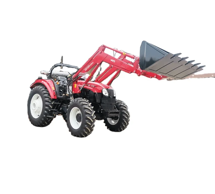 Ce Certification Front End Loader Tractor with Grapple Bucket