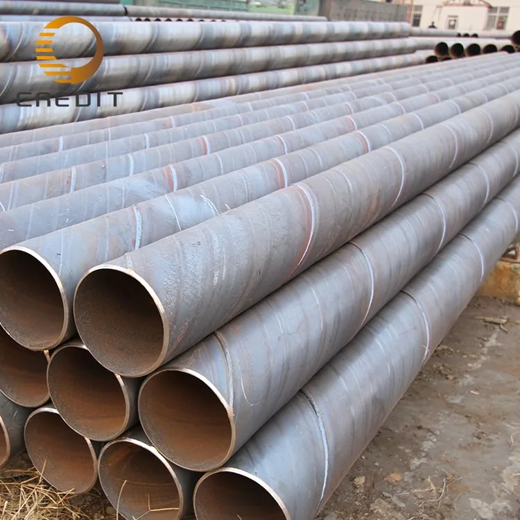 High Quality Spiral ERW Welded Steel Pipe SSAW LSAW Carbon Steel Welded Pipe Round Pipe Manufacturer