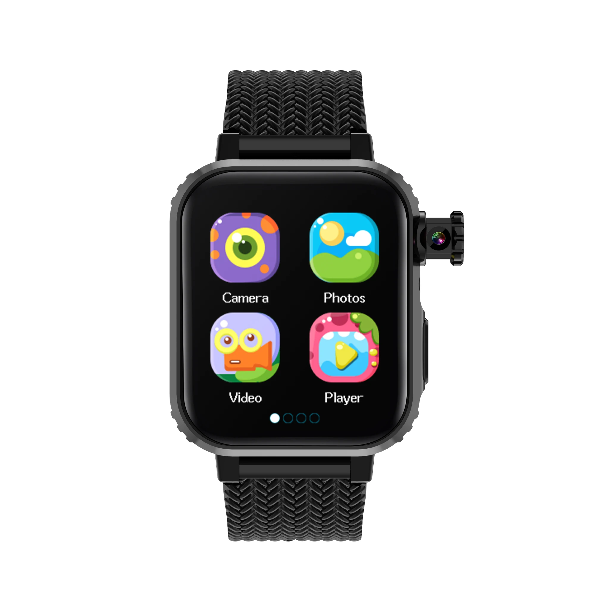 Hidden Camera Design Kids Games Smart Watch for Age 5-12 Festivals Gifts With Fun Games Photo Music Player Pedometer Flashlight